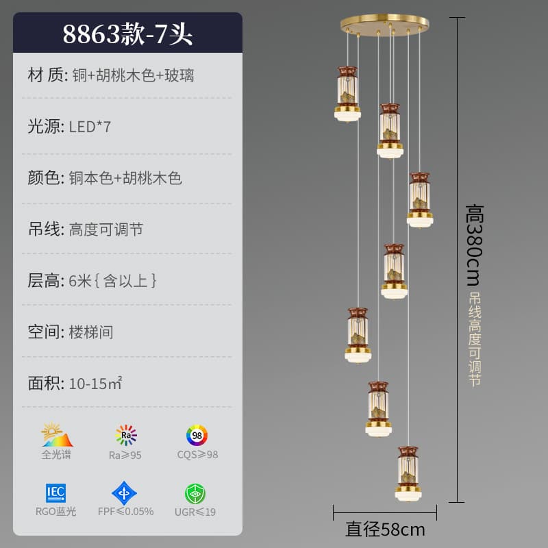 8863-7 머리 중앙 기둥형