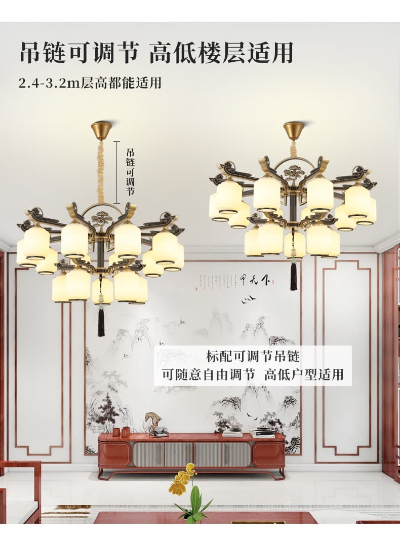 Zinc Alloy + Salamin na Lampshade