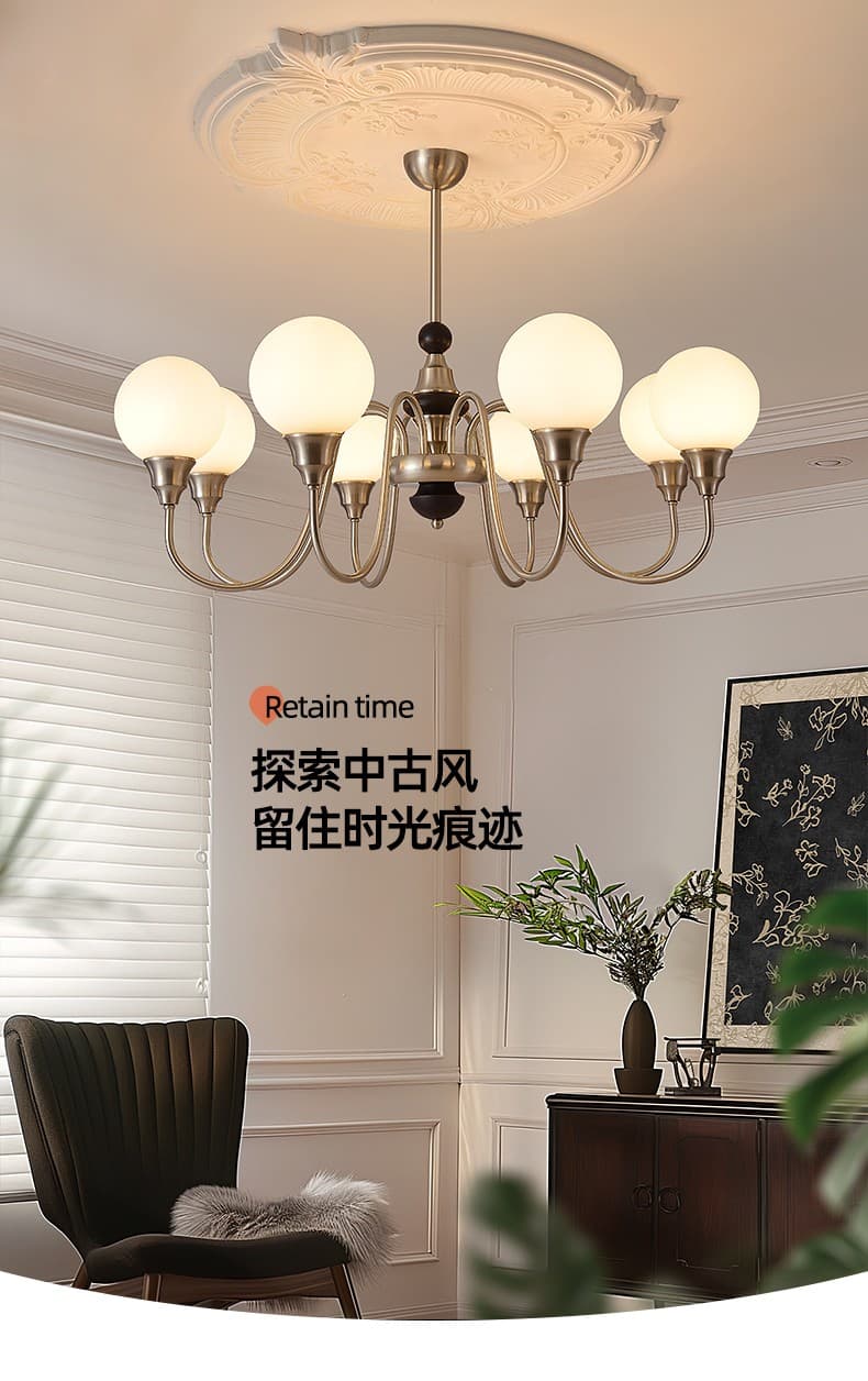 Vintage na Pendant Light LSY-3633