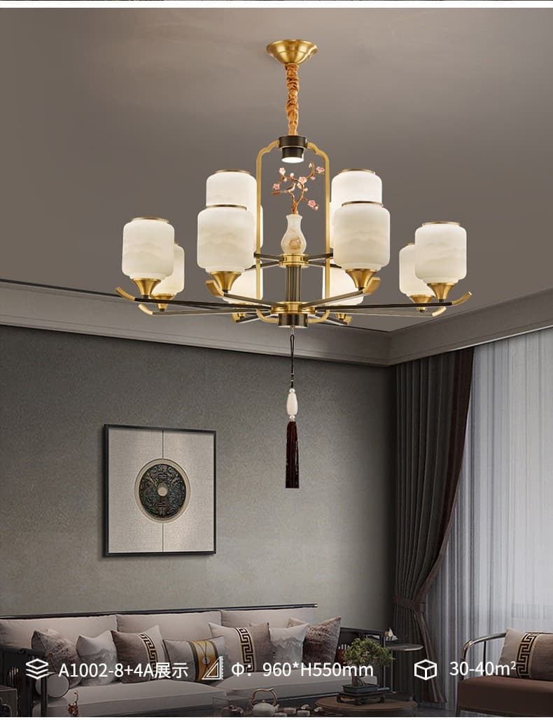 All-Copper Chandelier