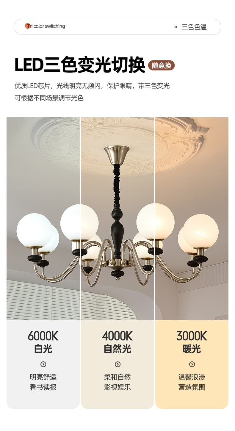 Vintage na Pendant Light LSY-3636