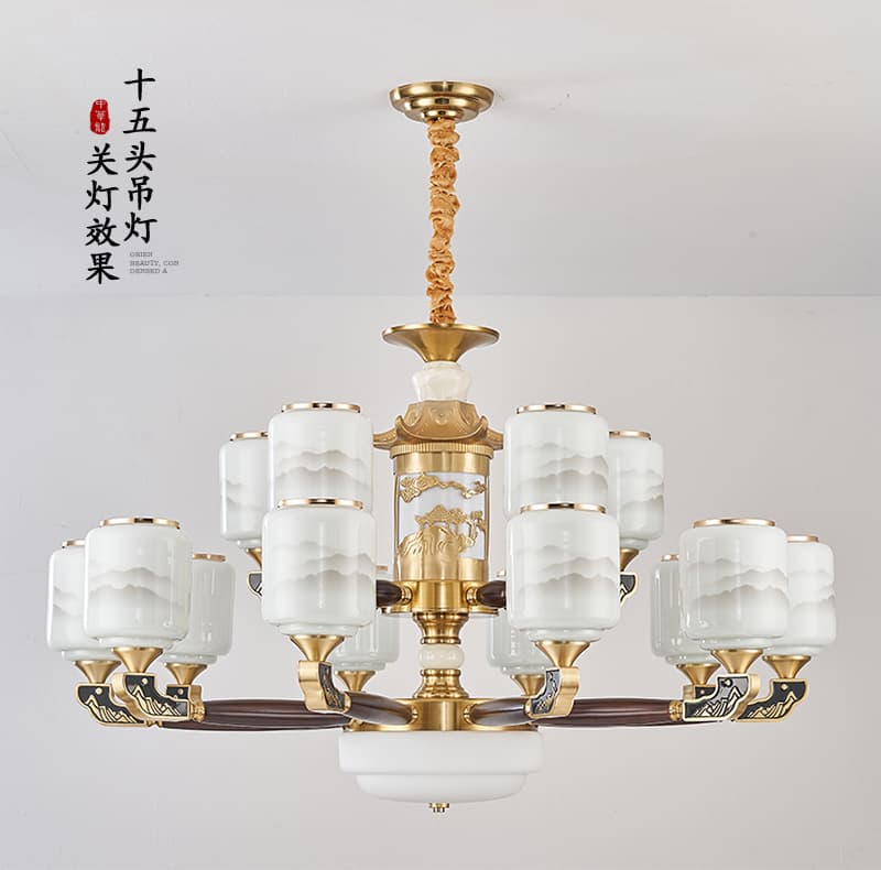 Bình minh phương Đông B - đồng + gỗ mộc đen