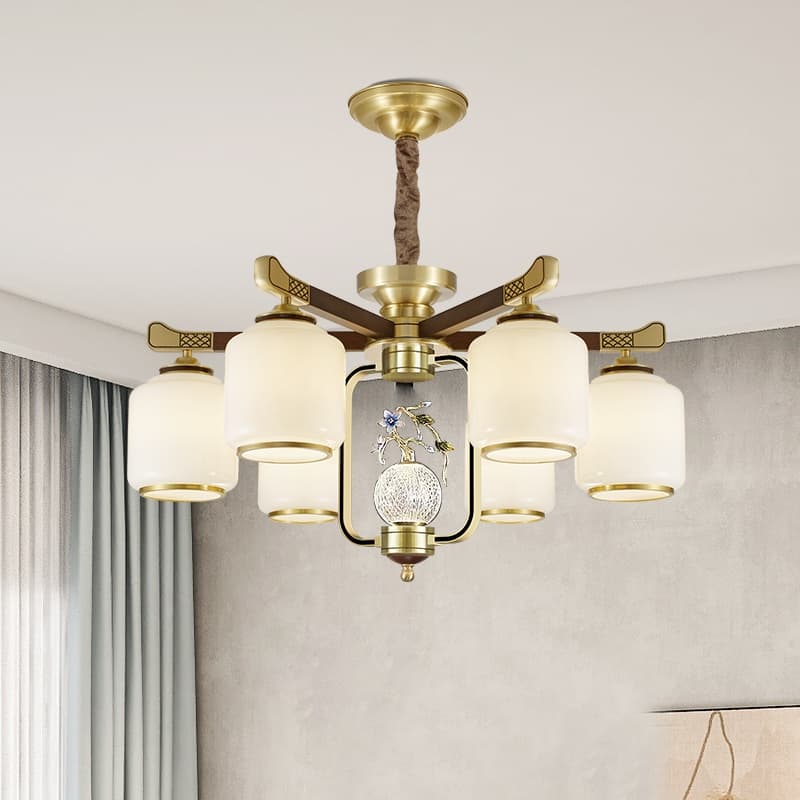 ចង្កៀងព្យួរ ស្ពាន់ និង ឈើ · HF-3980 — មើល 1