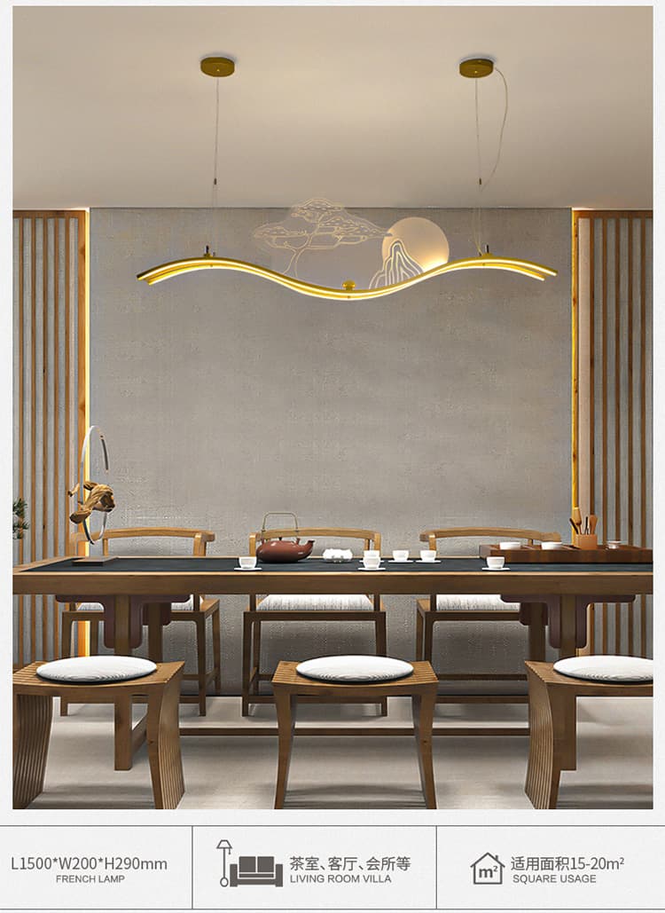Zen Dining Hanging Lamp JFL8006-1200