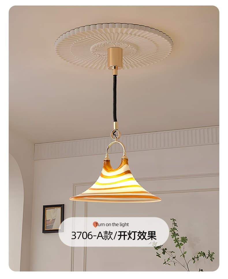 Vintage na Pendant Light LSY-3706