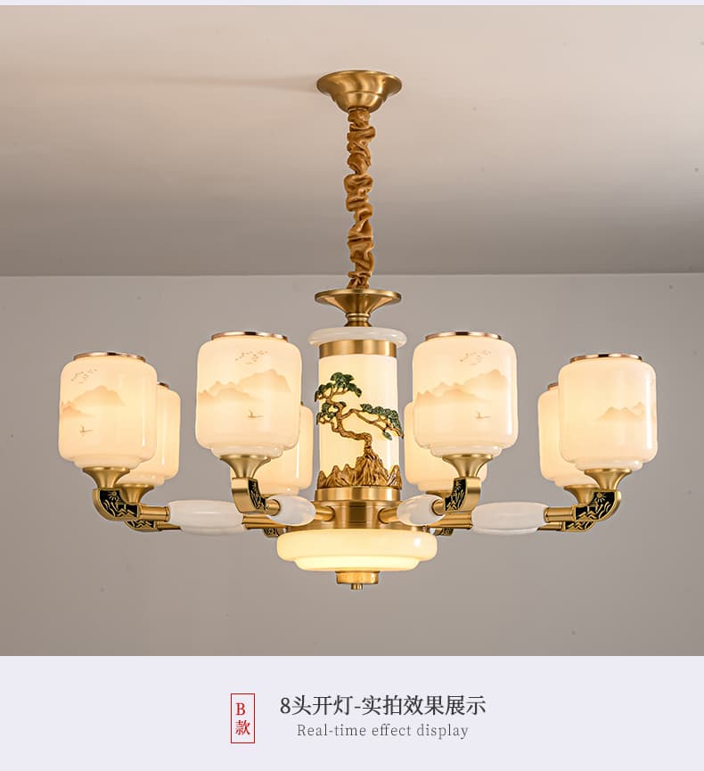 ចង្កៀងព្យួរសម្រាប់វីឡា · 8827-H4012