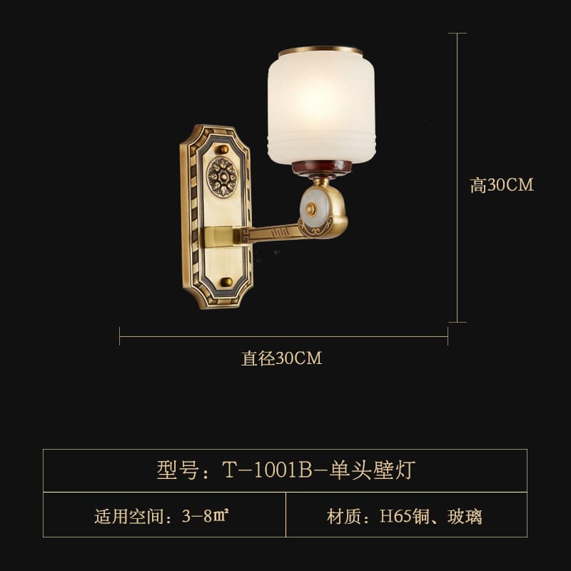 WT-T1007-1 Chụp đèn thủy tinh