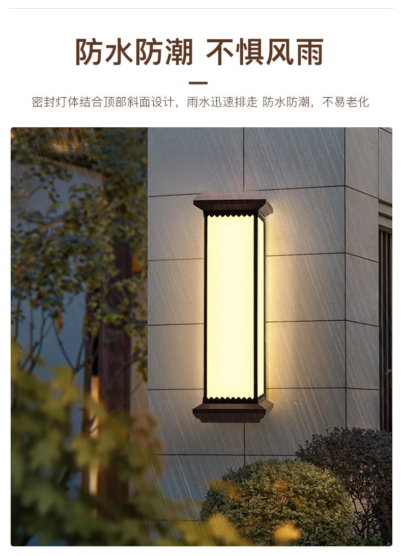 태양광/시전 평면 덮개 벽등