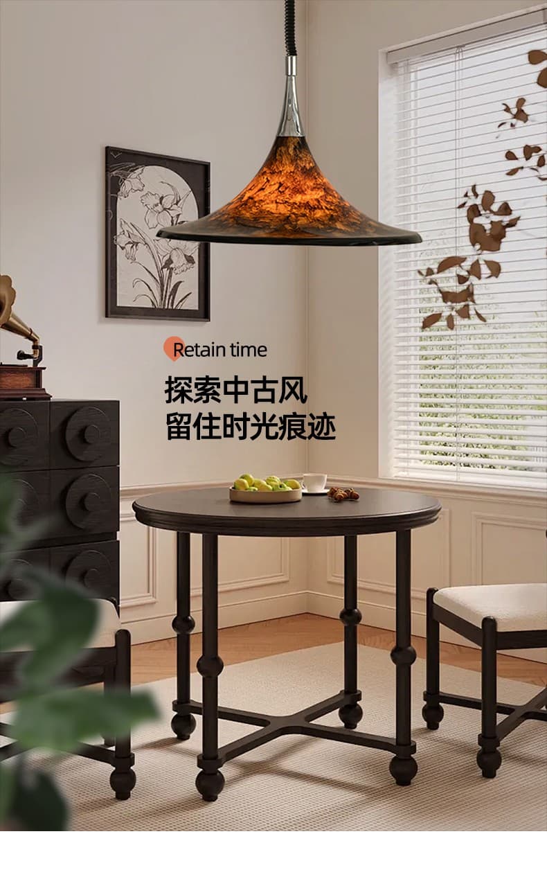 Vintage na Pendant Light LSY-3707