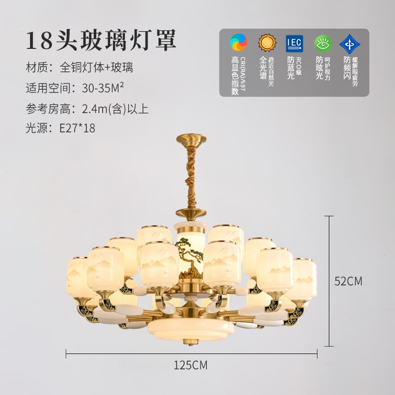 ຕົວເລືອກ 5 · 8828-12+6 · ລາຍທິວທັດ · ຝາຄອບໂຄມໄຟ
