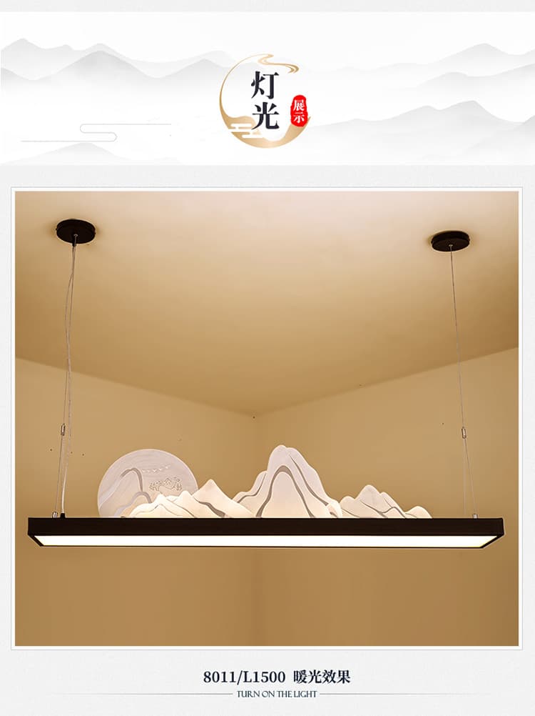 Zen Style Chandelier - JFL-8011