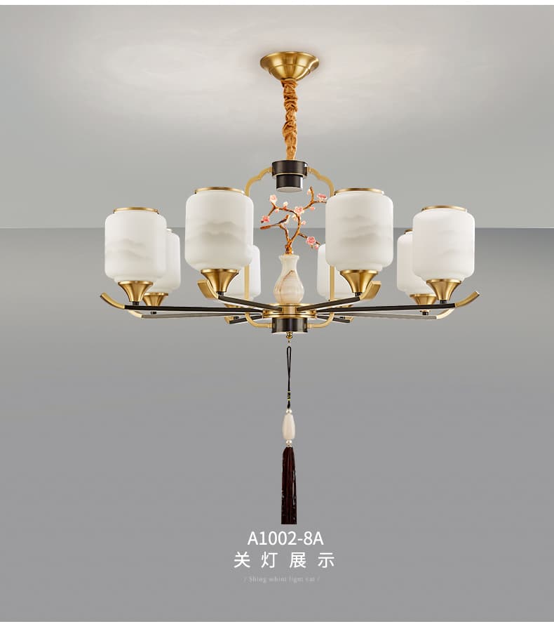 All-Copper Chandelier