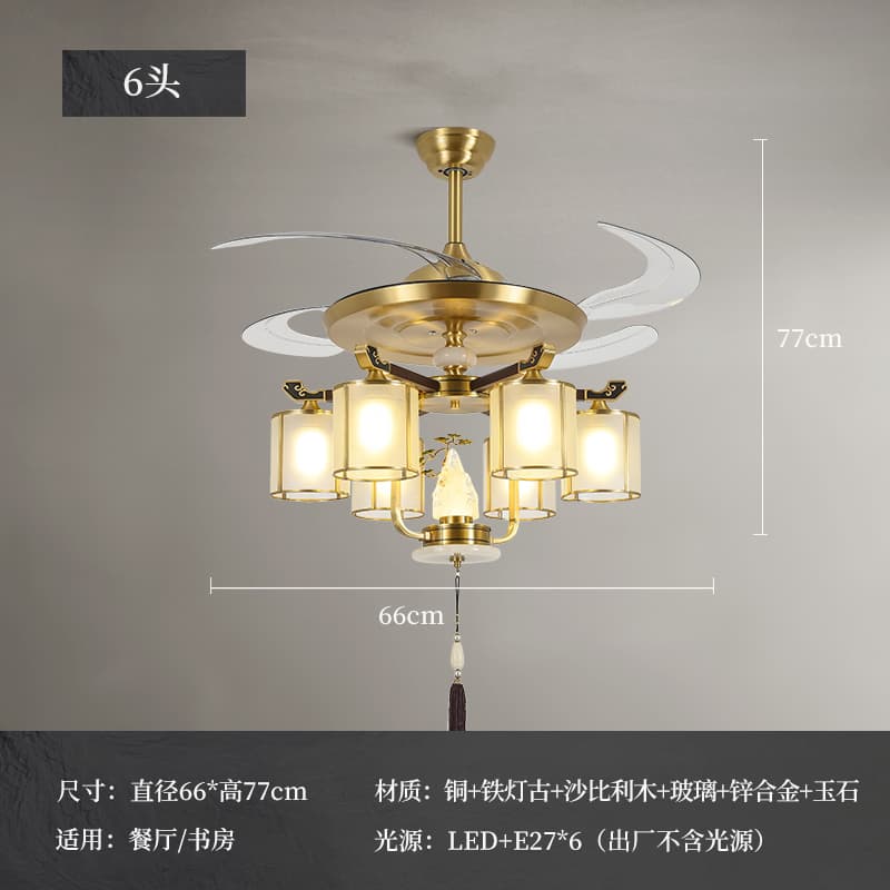 TWT8007-6 Quạt đèn chụp hàn thiếc