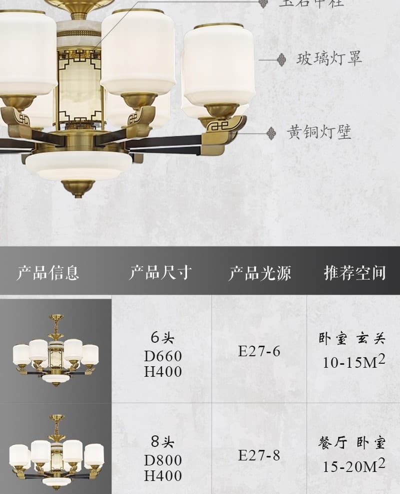 AQ-8330ガラスランプシェード