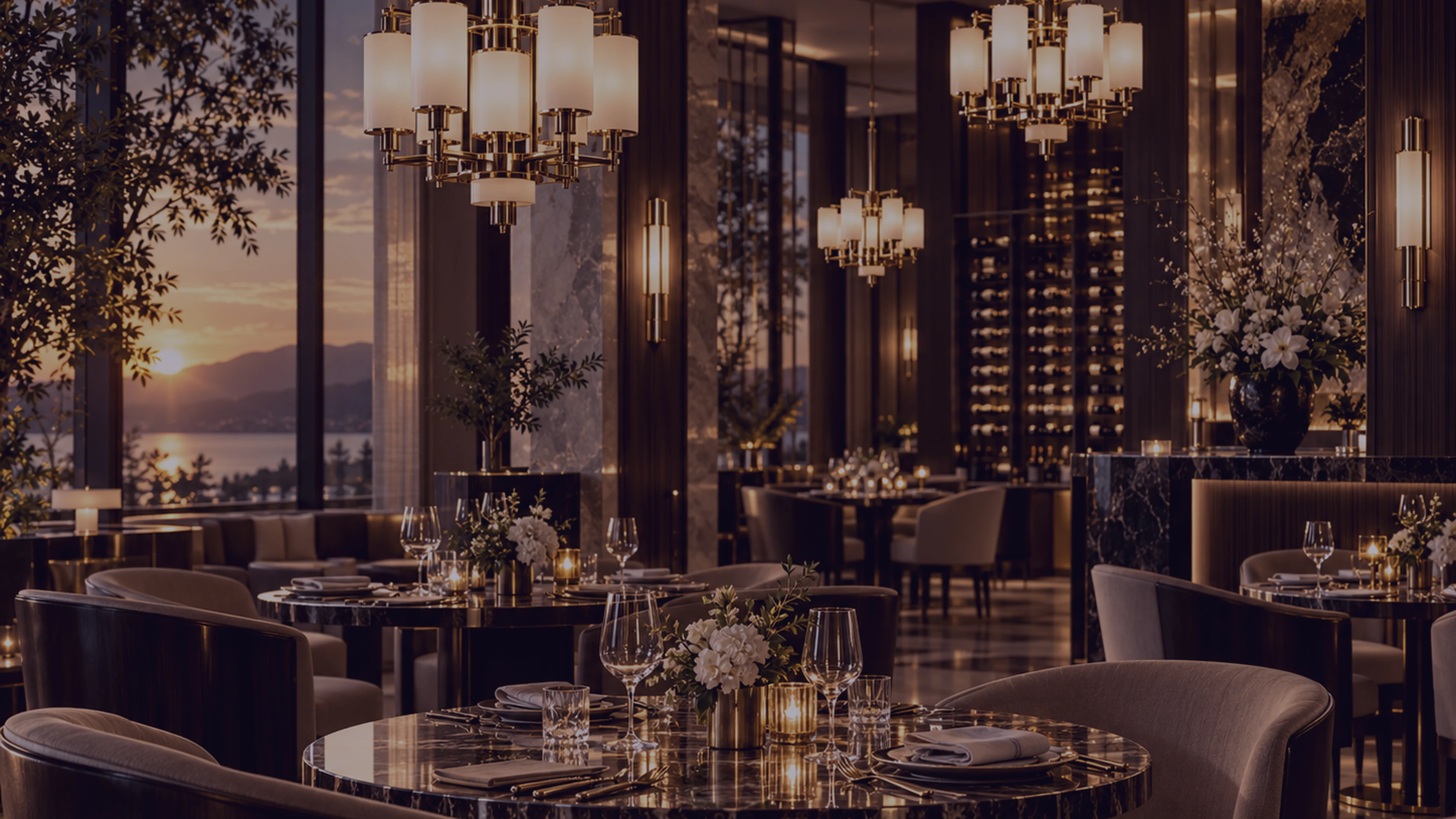 dining & entertainment lighting application
