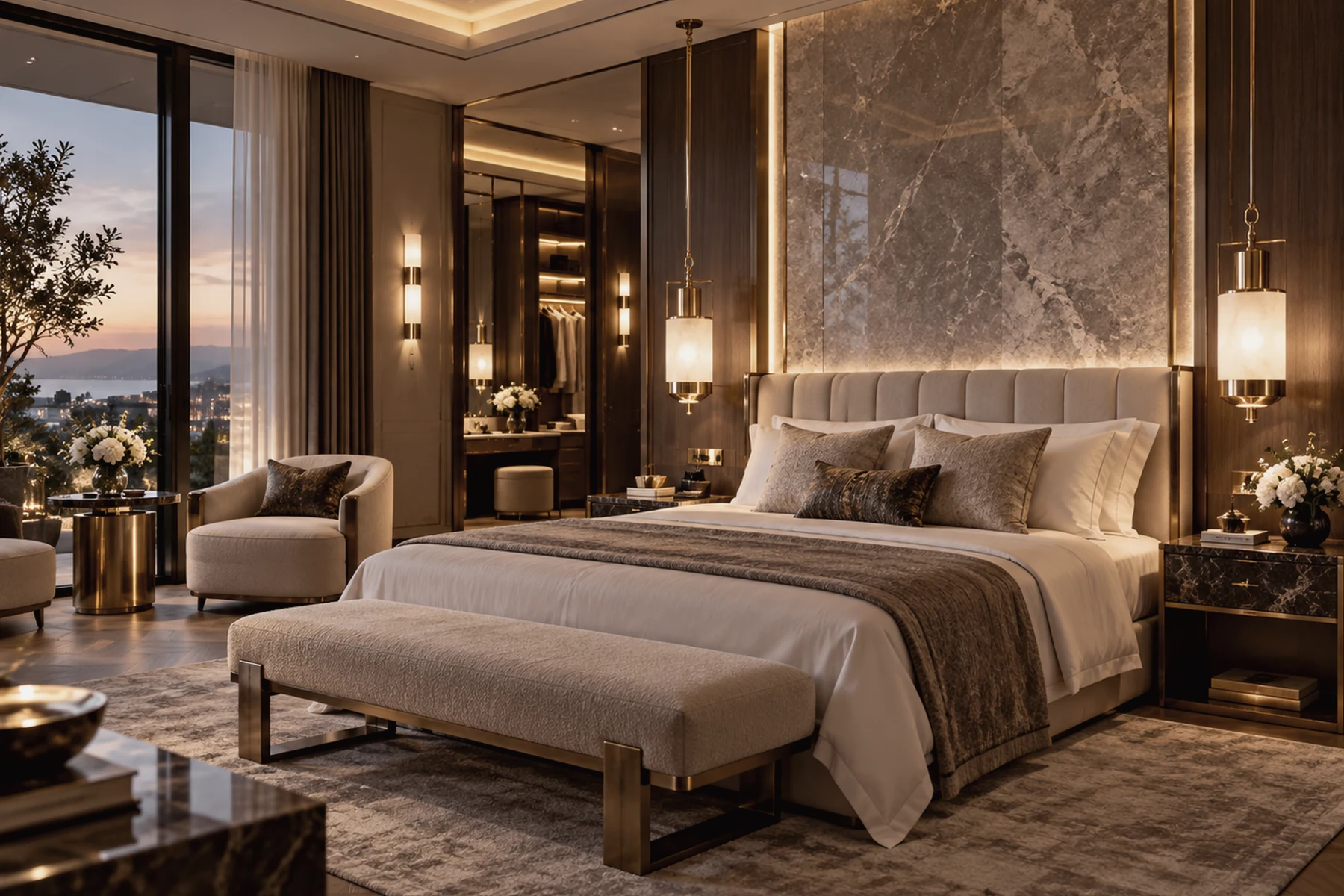 Bedroom & Hotel Suite visualization